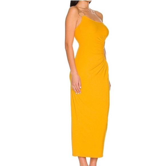 WeWoreWhat Snake Chain Jersey CutOut Dress - Picture 6 of 7